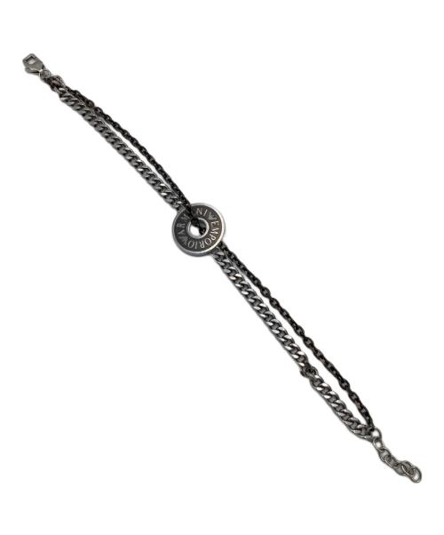 EMPORIO ARMANI（エンポリオアルマーニ）EMPORIO ARMANI (エンポリオアルマーニ) ブレスレット シルバー(色)の古着・服飾アイテム