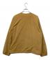 DANTON (ダントン) ノーカラージャケット ベージュ サイズ:44：8000円