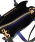 中古・古着 Marc by Marc Jacobs (マークバイマークジェイコブス) 2WAYバッグ ブルー×パープル：8000円