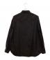 H BEAUTY&YOUTH (エイチ ビューティー&ユース) ナイロンワッシャーレギュラーカラーシャツ ブラック サイズ:L：13000円