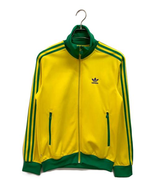 adidas Originals（アディダスオリジナル）adidas originals (アディダスオリジナル) ネイションズトラックトップ イエロー×グリーン サイズ:Lの古着・服飾アイテム