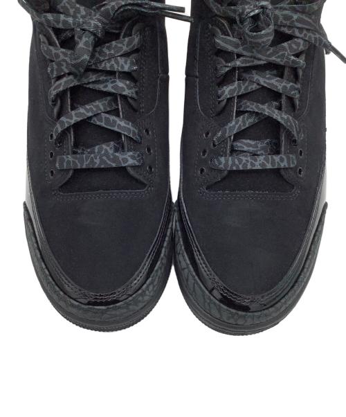 NIKE（ナイキ）NIKE (ナイキ) Air Jordan 3 Retro Black Cat　ハイカットスニーカー ブラック サイズ:27.5の古着・服飾アイテム