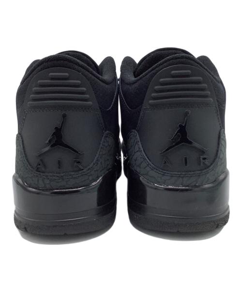 NIKE（ナイキ）NIKE (ナイキ) Air Jordan 3 Retro Black Cat　ハイカットスニーカー ブラック サイズ:27.5の古着・服飾アイテム