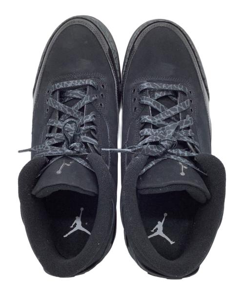 NIKE（ナイキ）NIKE (ナイキ) Air Jordan 3 Retro Black Cat　ハイカットスニーカー ブラック サイズ:27.5の古着・服飾アイテム