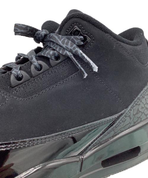 NIKE（ナイキ）NIKE (ナイキ) Air Jordan 3 Retro Black Cat　ハイカットスニーカー ブラック サイズ:27.5の古着・服飾アイテム