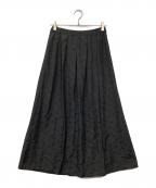 Luarルアール）の古着「ドットスカート」｜ブラック