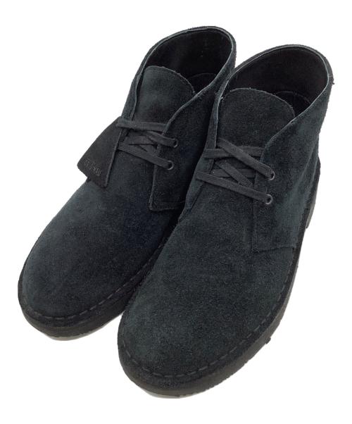 CLARKS ORIGINALS（クラークス オリジナルズ）Clarks Originals (クラークス オリジナルズ) デザートブーツ ブラック サイズ:25.5の古着・服飾アイテム