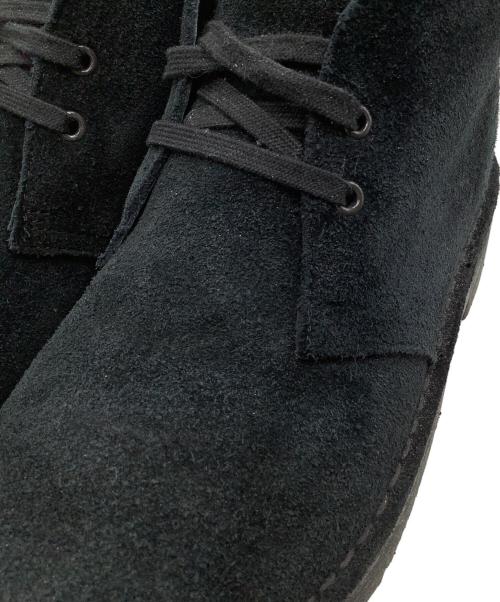 CLARKS ORIGINALS（クラークス オリジナルズ）Clarks Originals (クラークス オリジナルズ) デザートブーツ ブラック サイズ:25.5の古着・服飾アイテム