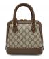 GUCCI (グッチ) ホースビット 1955 ミニ トップハンドルバッグ ブラウン：110000円