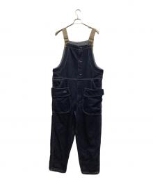 Mountain Mania（マウンテンマニア）の古着「サロペット」｜ネイビー