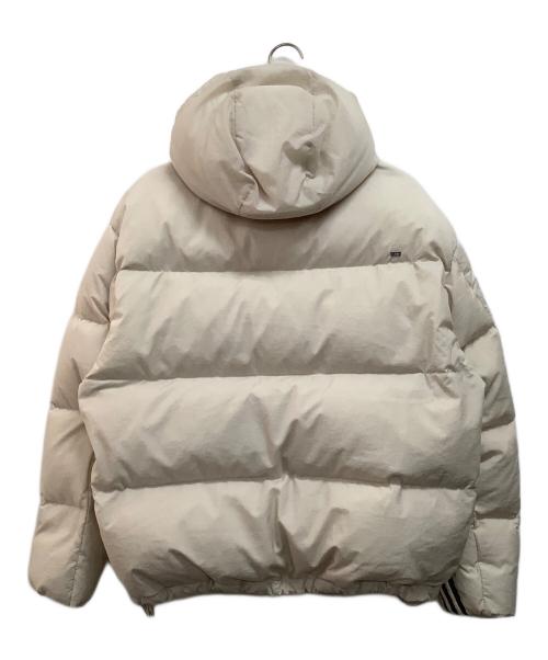 adidas Originals（アディダスオリジナル）adidas originals (アディダスオリジナル) グースダウンジャケット ベージュ サイズ:Sの古着・服飾アイテム