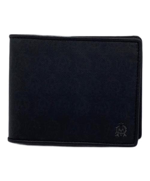 dunhill（ダンヒル）dunhill (ダンヒル) 2つ折り財布 ブラックの古着・服飾アイテム