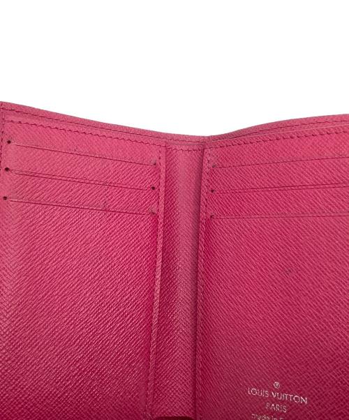 LOUIS VUITTON（ルイ ヴィトン）LOUIS VUITTON (ルイ ヴィトン) エピ　ポルトフォイユ・ヴィクトリーヌ　2つ折り財布 ブラックの古着・服飾アイテム