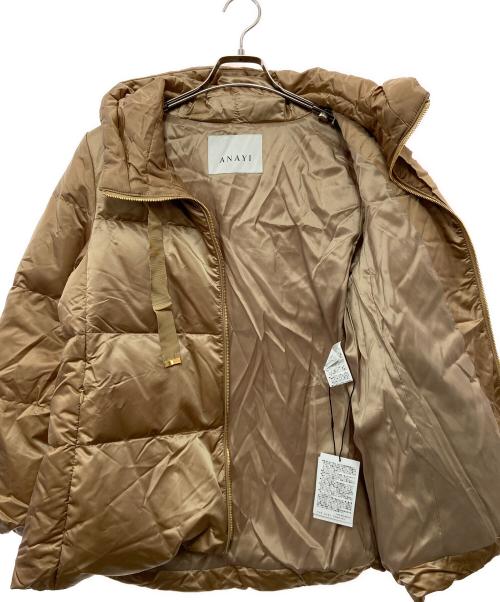 ANAYI（アナイ）ANAYI (アナイ) ダウンジャケット ベージュ サイズ:36の古着・服飾アイテム