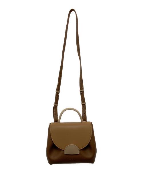 POLENE（ポレーヌ）POLENE (ポレーヌ) Numero Un Nano ブラウン×キャメルの古着・服飾アイテム