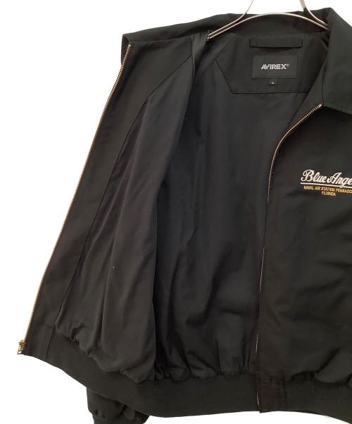 AVIREX（アヴィレックス）AVIREX (アヴィレックス) USN UTILITY JACKET BLUE ANGELS ブラック サイズ:Lの古着・服飾アイテム