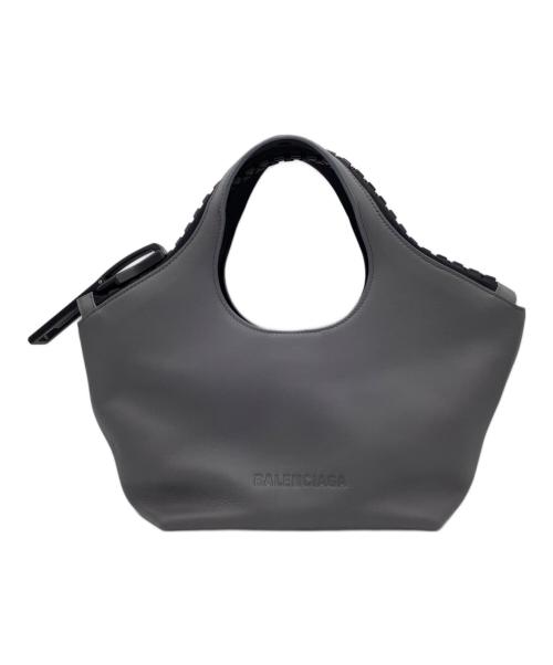 BALENCIAGA（バレンシアガ）BALENCIAGA (バレンシアガ) メガジップトート グレーの古着・服飾アイテム