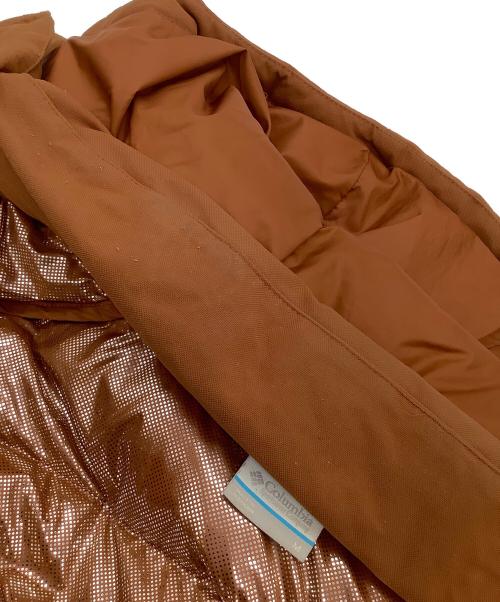 Columbia（コロンビア）Columbia (コロンビア) ダウンジャケット ブラウン サイズ:Mの古着・服飾アイテム