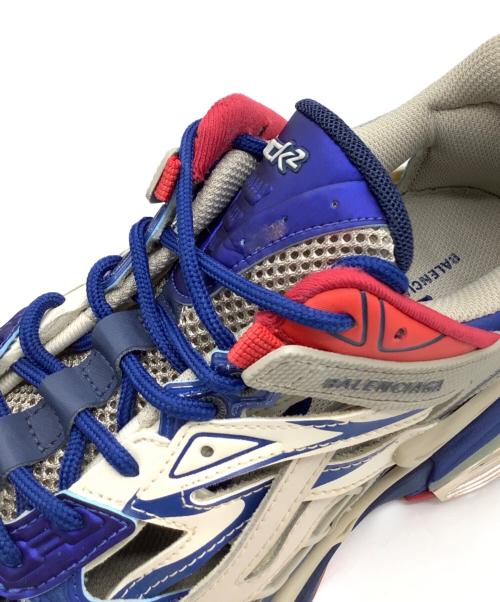 BALENCIAGA（バレンシアガ）BALENCIAGA (バレンシアガ) スニーカー ホワイト×ブルー サイズ:27.5の古着・服飾アイテム