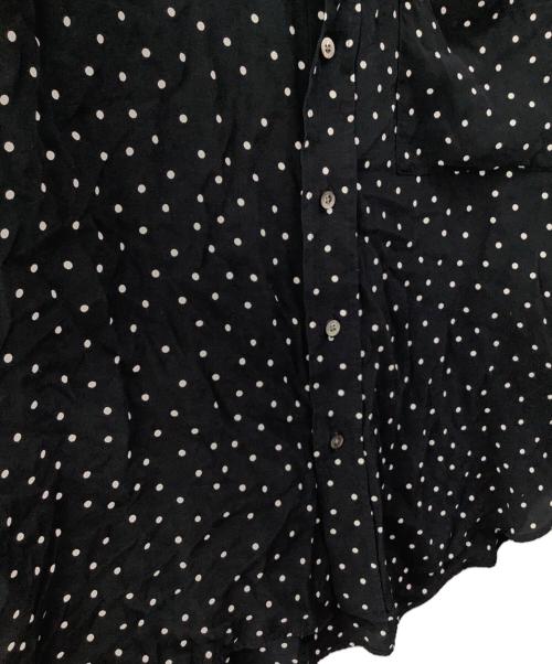 MAISON SPECIAL（メゾンスペシャル）MAISON SPECIAL (メゾンスペシャル) ドットシャツ ブラック サイズ:Mの古着・服飾アイテム