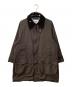 Barbour（バブアー）の古着「ノンワックスコート」｜グレー