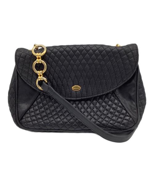 BALLY（バリー）BALLY (バリー) メッシュショルダーバッグ ブラックの古着・服飾アイテム