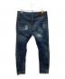 DSQUARED2 (ディースクエアード) ダメージデニムパンツ ブルー サイズ:48：10000円