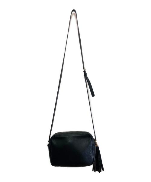 GUCCI（グッチ）GUCCI (グッチ) スモールディスコバッグ ブラックの古着・服飾アイテム