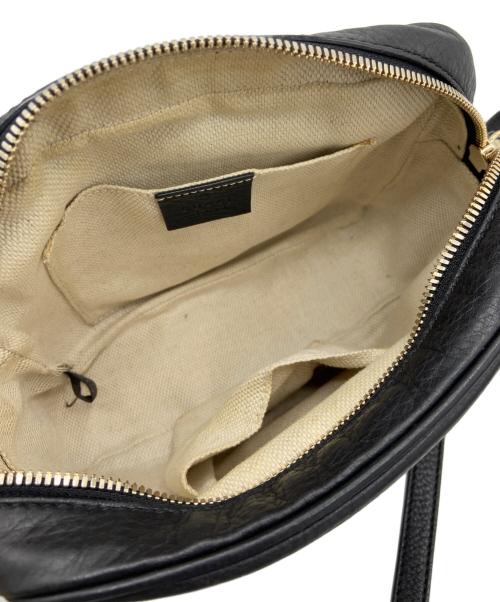 GUCCI（グッチ）GUCCI (グッチ) スモールディスコバッグ ブラックの古着・服飾アイテム