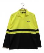 DKNYダナキャランニューヨーク）の古着「ゲームシャツ」｜イエロー×ブラック