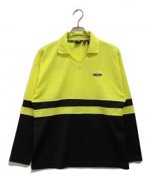 DKNY（ダナキャランニューヨーク）の古着「ゲームシャツ」｜イエロー×ブラック