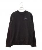 Patagoniaパタゴニア）の古着「ラベル アップライザル クルー スウェット」｜ブラック