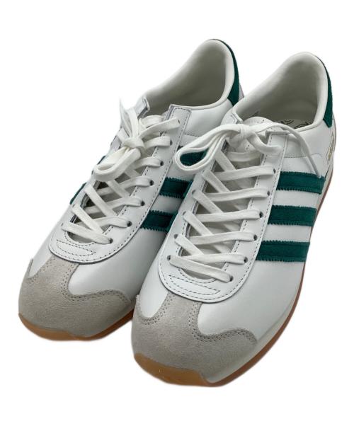 adidas（アディダス）adidas (アディダス) Country Japan ホワイト×グリーン サイズ:27の古着・服飾アイテム