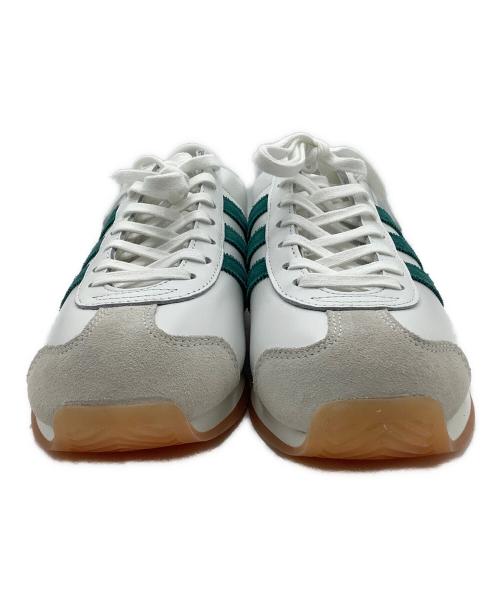 adidas（アディダス）adidas (アディダス) Country Japan ホワイト×グリーン サイズ:27の古着・服飾アイテム