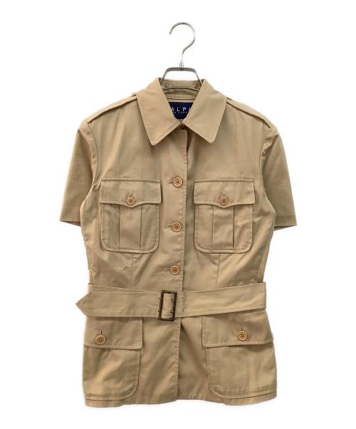 RALPH LAUREN（ラルフローレン）RALPH LAUREN (ラルフローレン) サファリジャケット ベージュ サイズ:7の古着・服飾アイテム