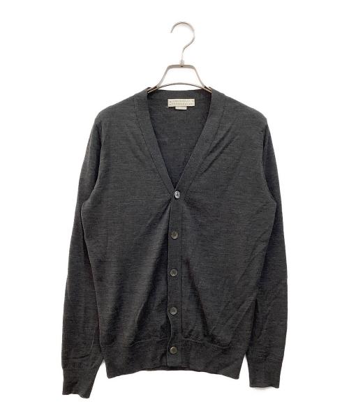 JOHN SMEDLEY（ジョンスメドレー）JOHN SMEDLEY (ジョンスメドレー) TOMORROW LAND (トゥモローランド) ニットカーディガン グレー サイズ:XSの古着・服飾アイテム