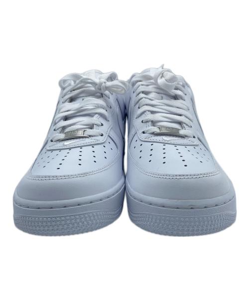NIKE（ナイキ）NIKE (ナイキ) SUPREME (シュプリーム) AIR FORCE1 LOW　ローカットスニーカー ホワイト サイズ:26の古着・服飾アイテム