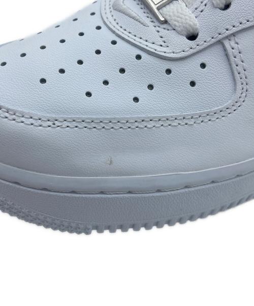 NIKE（ナイキ）NIKE (ナイキ) SUPREME (シュプリーム) AIR FORCE1 LOW　ローカットスニーカー ホワイト サイズ:26の古着・服飾アイテム