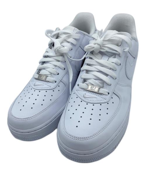 NIKE（ナイキ）NIKE (ナイキ) SUPREME (シュプリーム) AIR FORCE1 LOW　ローカットスニーカー ホワイト サイズ:27の古着・服飾アイテム