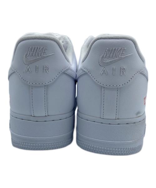 NIKE（ナイキ）NIKE (ナイキ) SUPREME (シュプリーム) AIR FORCE1 LOW　ローカットスニーカー ホワイト サイズ:27の古着・服飾アイテム