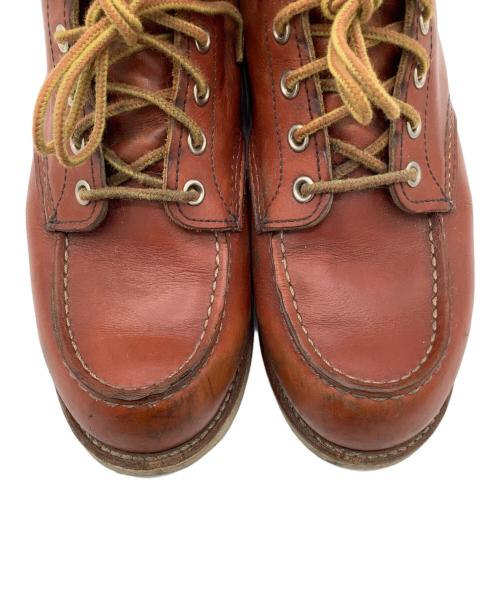 RED WING（レッドウィング）RED WING (レッドウィング) 6-inch Classic Moc　ブーツ レッド サイズ:245の古着・服飾アイテム