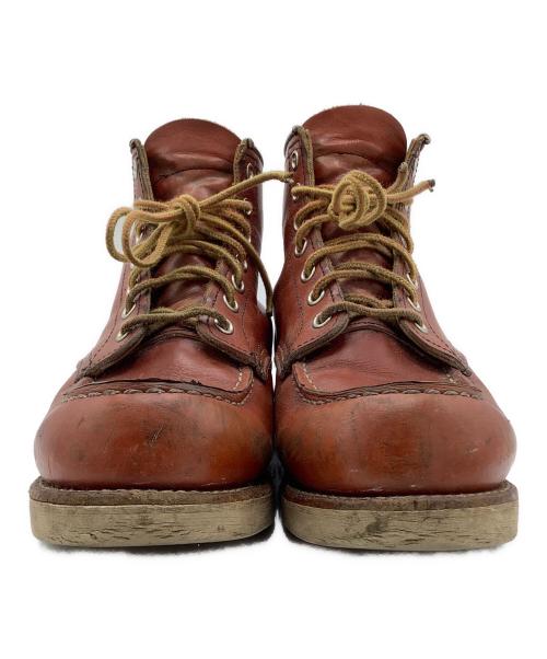 RED WING（レッドウィング）RED WING (レッドウィング) 6-inch Classic Moc　ブーツ レッド サイズ:245の古着・服飾アイテム