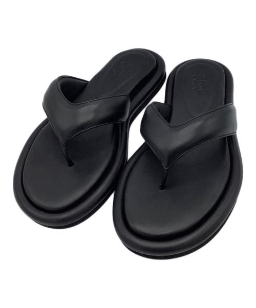 GIA BORGHINI（ジア・ボルギーニ）GIA BORGHINI (ジア・ボルギーニ) GIA 5　レザーサンダル ブラック サイズ:36の古着・服飾アイテム