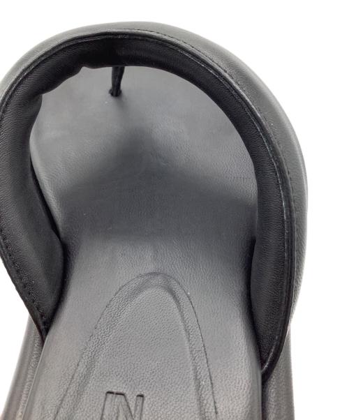 GIA BORGHINI（ジア・ボルギーニ）GIA BORGHINI (ジア・ボルギーニ) GIA 5　レザーサンダル ブラック サイズ:36の古着・服飾アイテム