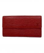 LOUIS VUITTONルイ ヴィトン）の古着「エピ　ポシェットポルトモネ クレディ　長財布」