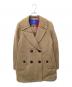BLUE LABEL CRESTBRIDGE（ブルーレーベルクレストブリッジ）の古着「Pコート」｜ベージュ
