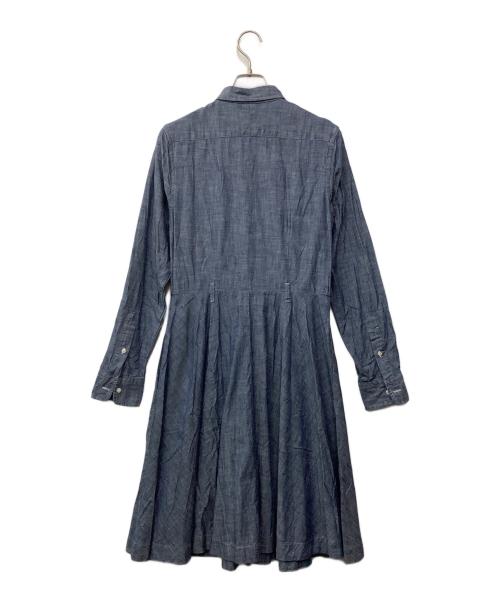 POLO RALPH LAUREN（ポロ・ラルフローレン）POLO RALPH LAUREN (ポロ・ラルフローレン) シャツワンピース ブルー サイズ:6の古着・服飾アイテム