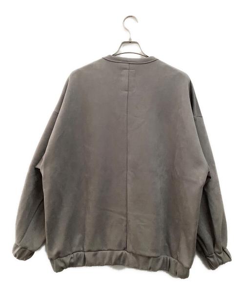 SHAREEF（シャリーフ）SHAREEF (シャリーフ) RECORD MICRO SUEDE SWEAT ベージュ サイズ:1の古着・服飾アイテム
