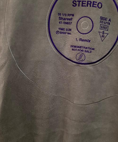 SHAREEF（シャリーフ）SHAREEF (シャリーフ) RECORD MICRO SUEDE SWEAT ベージュ サイズ:1の古着・服飾アイテム