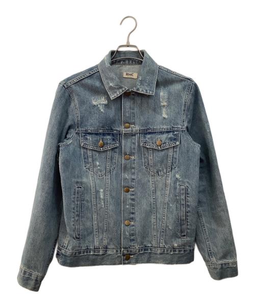 Ron Herman（ロンハーマン）Ron Herman (ロンハーマン) クラッシュデニムジャケット ブルー サイズ:Mの古着・服飾アイテム